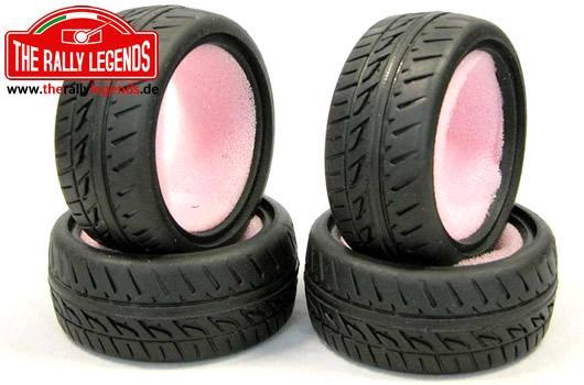 Rally Legends - EZRL3041 - Tires - 1/10 Touring - TMR 26mm (4 pcs)