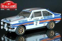 Car - 1/10 Electric - 4WD Rally - ARTR  - Ford Escort RS 1800 1981 - PAINTED Body
