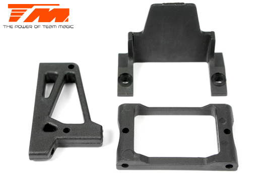 Team Magic - TM502213 - Spare Part - G4 - Radio Plate Support and Receiver Support