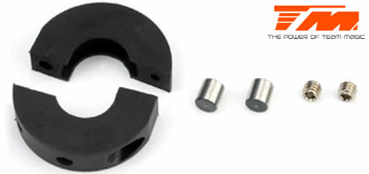 Team Magic - TM502285 - Spare Part - G4JS/JR/D - Duro 2 Speed Shoe (2 pcs) (use with Duro housing and gears)