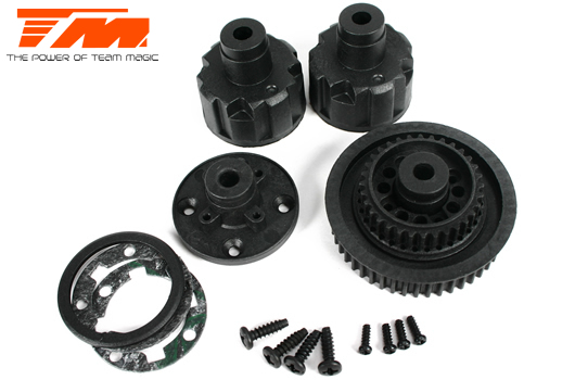 Team Magic - TM502302 - Spare Part - G4 - Differential Case and Pulley Set