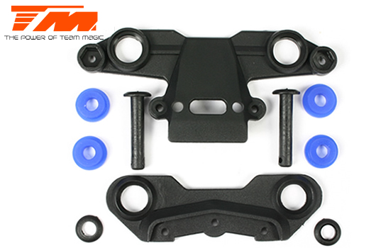 Team Magic - TM502310 - Spare Part - G4 - Front Upper and Lower Bumper and Posts Set