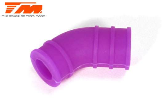 Team Magic - TM119012P - Filtre à air - 1/10 - Coude silicone - Purple