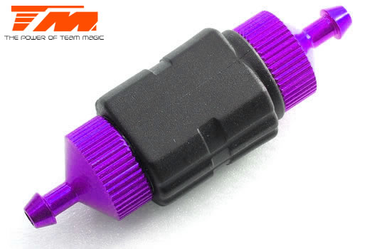 Team Magic - TM111045P - Fuel filter - Large - Purple