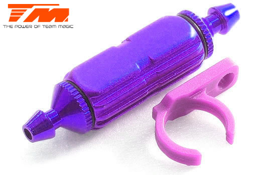 Team Magic - TM111048P - Fuel filter - Medium - Purple