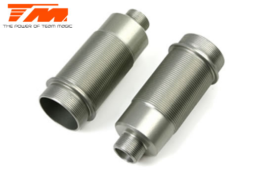 Team Magic - TM561359 - Spare Part - B8RS - Hard Coated Front Shock Body (2 pcs)