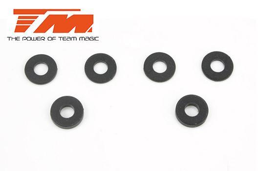 Team Magic - TM561368 - Ersatzteil - B8RS - Radträger hinten Scheiben