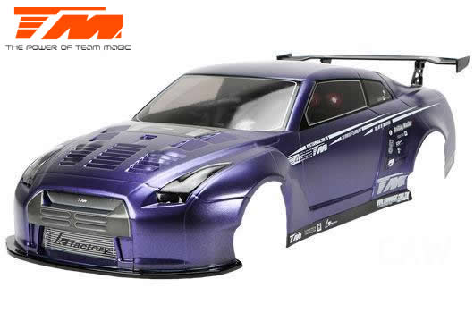 Team Magic - TM503394PLA - Body - 1/10 Touring / Drift - 190mm - Painted - no holes - R35 Purple
