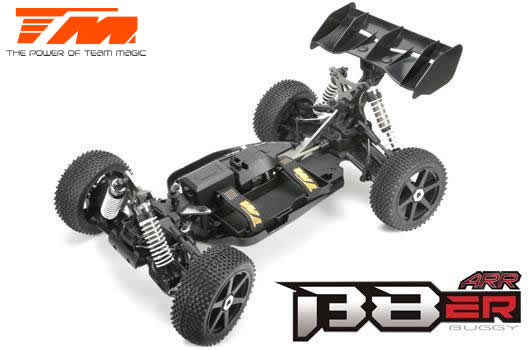 Team Magic - TM560011B-ARR - Car - 1/8 Electric - 4WD Buggy - ARR Roller - Team Magic B8ER Yellow/Black without Electronics