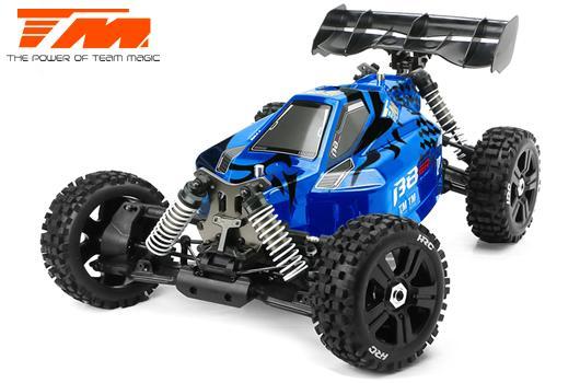 Team Magic - TM560011DH6 - Auto - 1/8 Elektrisch - 4WD Buggy - RTR - 2250kv Brushless Motor - 6S - Wasserdicht - Team Magic B8ER Blau/Schwarz