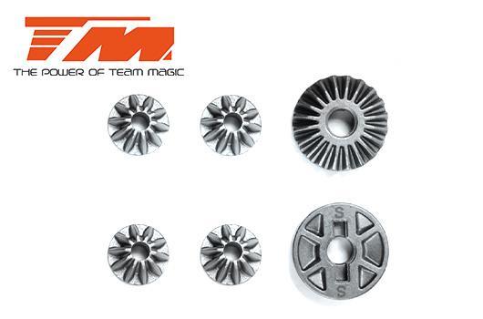 Team Magic - TM562003S - Tuningteil - B8 / SETH - Gehärteter Differentialkegelradsatz (für 1 Diff)