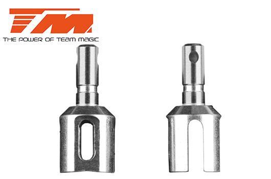 Team Magic - TM510103S - Tuningteil - E5 - ST Stahl F/R Differentialmitnehmer (2)
