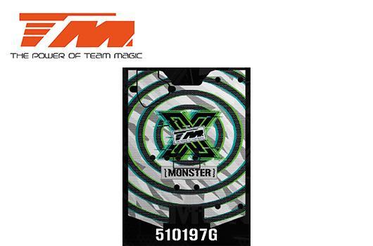 Team Magic - TM510197G - Option Part - E5 - Chassis Skin - Green