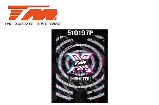 Team Magic - TM510197P - Option Part - E5 - Chassis Skin - Purple