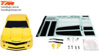 Karosserie - 1/10 Touring / Drift - 195mm - Fertig lackiert - keine Löcher - CMR Gelb