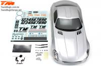 Body - 1/10 Touring / Drift - 190mm - Painted - no holes - SLS Silver
