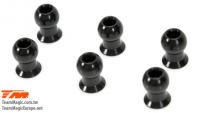 Spare Part -  - 5.8mm Socket Steel Ball Long (6 pcs) E4RS II / E4RS III / E4RS4