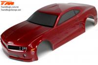 Karosserie - 1/10 Touring / Drift - 195mm - Fertig lackiert - keine Löcher - CMR Dunkel Rot