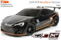 Car - 1/10 Electric - 4WD Drift - RTR - Brushless - Team Magic E4D-MF - T86