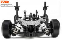 Auto - 1/10 Elektrisch - 4WD Drift - ARR - Team Magic E4D-MF - T86 ohne Elektronik