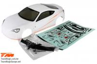 Body - 1/10 Touring / Drift - 190mm - Painted - no holes - T86 White