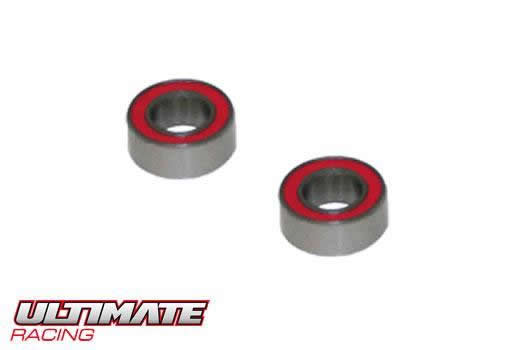 Ultimate Racing - UR7201 - Ball Bearings - metric -  5x10x4mm - Ceramic Ultimate Rubber sealed (2 pcs)