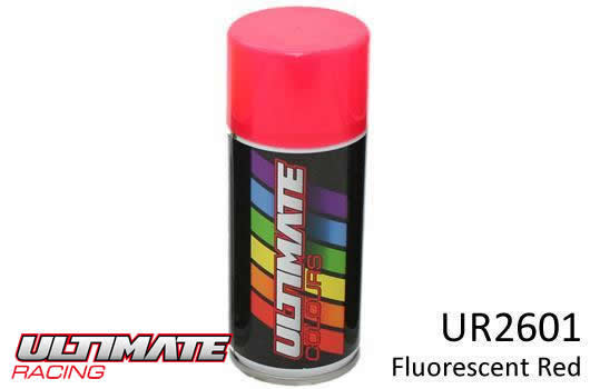 Ultimate Racing - UR2601 - Peinture à Lexan - Ultimate Colours - Fluorescent Red