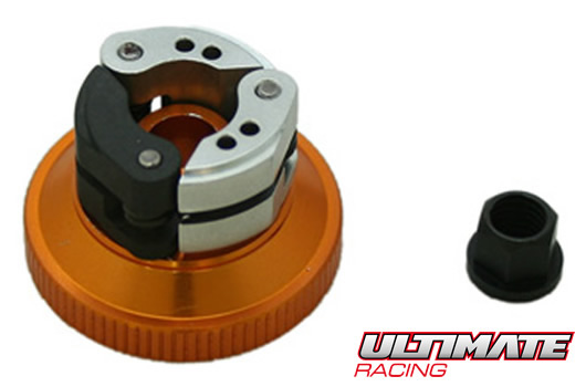 Ultimate Racing - UR0620-DA - Clutch System - 1/8 - Compak - V2 B10 Dual - Aluminum - 1.0 Springs