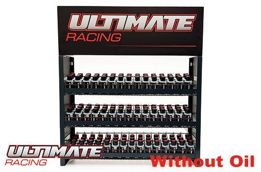 Ultimate Racing - UR0700-EM - Ultimate - Présentoir à huile  - VIDE - sans huile - compatible avec bouteilles 75 ML