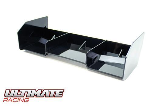Ultimate Racing - UR6501-B - PLASTIC REAR WING - 1/8 BUGGY  BLACK