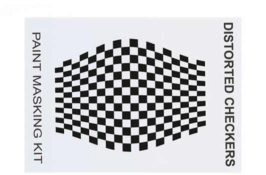 XXX Main - XM002L - Paint Mask - Distorted Checkers