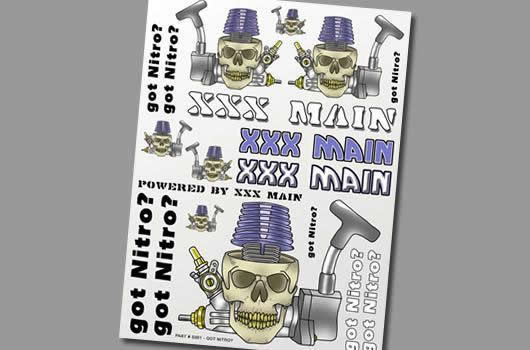 XXX Main - XS001 - Stickers - Got Nitro?