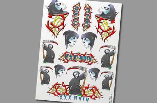 XXX Main - XS019 - Stickers - Tribal Death