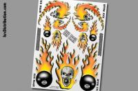 Stickers - Skulls O'Fire