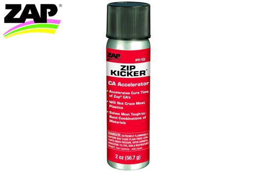ZAP / SuperGlue - ZPT15 - Glue - Zip Kicker - Aerosol Spray - 56.7g (2 oz.) (Composition 11730039)