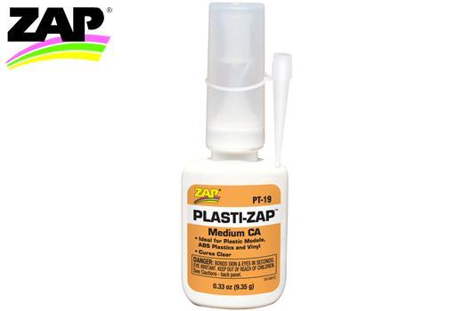 ZAP / SuperGlue - ZPT19 - Glue - Plasti-ZAP - 9.35g (1/3 oz.) (Composition 11730044)