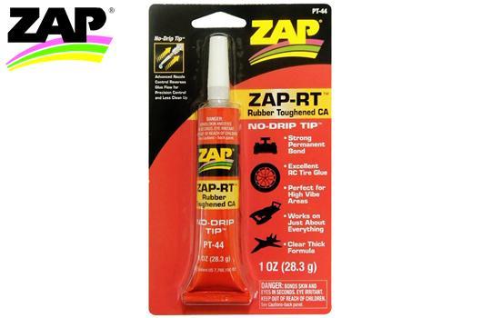 ZAP / SuperGlue - ZPT44 - Glue - ZAP-RT - Rubber Thoughened Cyanoacrylate - 29.5ml (1 oz.) (Composition 11730088) 