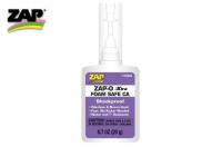 Glue - Zap-O Foam Xtra Safe - CA - 20g (0.7 oz.) (Composition 11730056)