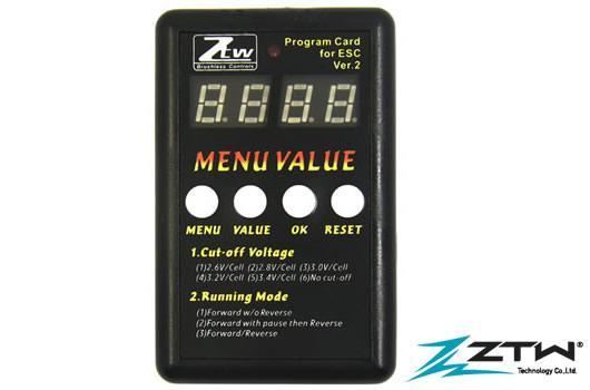 ZTW by HRC Racing - ZTW120000010 - Carte de programmation - LED - pour variateur Beast