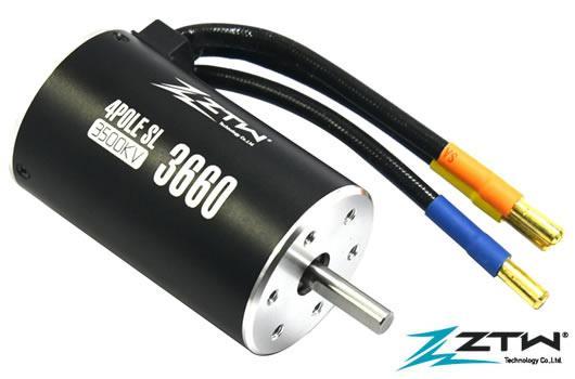 ZTW by HRC Racing - ZTW9125D0102 - Moteur Brushless - 1/10 - SL 3660B 2.5D - 4P - 5mm - 4200KV