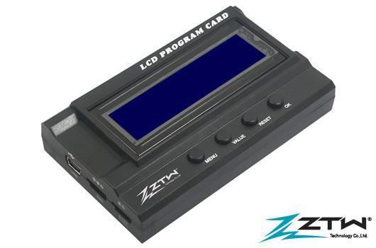 ZTW by HRC Racing - ZTW180000020 - Programming Card - LCD - for Beast PRO ESC