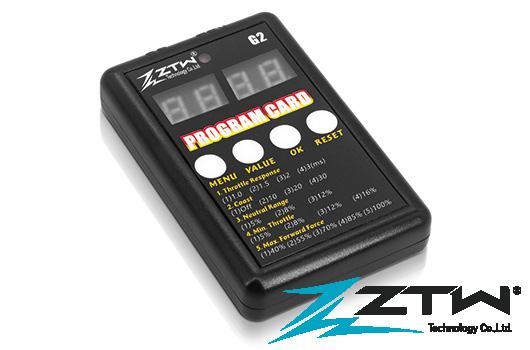 ZTW by HRC Racing - ZTW1300011 - Carte de programmation - LED - pour variateur Beast G2