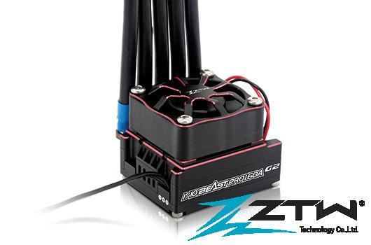ZTW by HRC Racing - ZTW4216023 - Elektronisch Fahrtregler - Brushless - 1/10 - 2~3S - Beast PRO G2 - 160A / 900A - externes Bluetooth