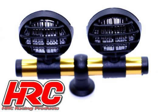 Light Kit - 1/10 or Monster Truck - LED - JR Plug - Roof Light Bar - Type A Short