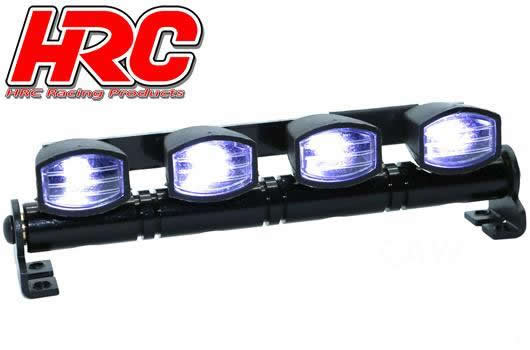 Light Kit - 1/10 or Monster Truck - LED - JR Plug - Roof Light Bar - Type A White