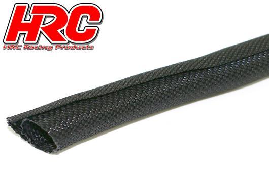 Cable - Protection WRAP Sleeve - Super Soft - black - 6mm for servo cable (1m)