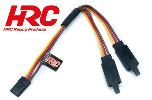 HRC Racing - HRC9249SC - Cavo - Y - JR typo - 6cm - 22AWG - with Clip