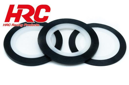 HRC Racing - HRC5062BK10 - Fine Line Decor Tape - 1.0mm x 15m - Black (15m) (1 pcs)