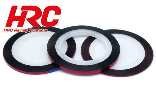 HRC Racing - HRC5062RE10 - Fine Line Decor Tape - 1.0mm x 15m - Normal Red (15m) (1 pcs)