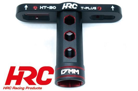 HRC Racing - HRC4014V2 - Tool - Wrench - 17mm Wheel Nuts & XT90 T-Plug holder